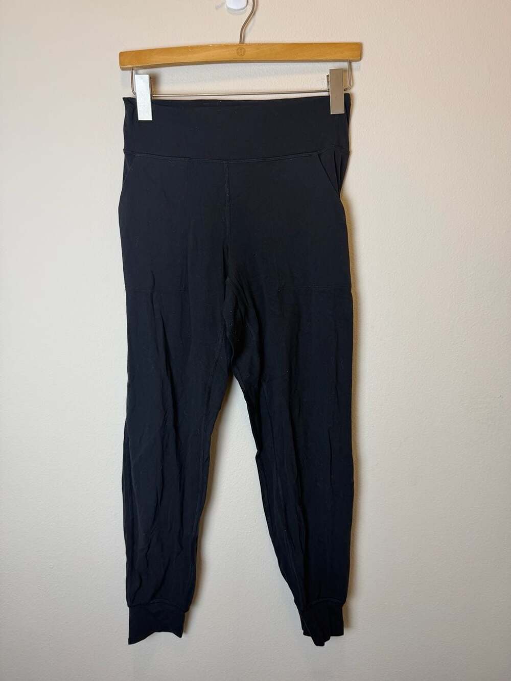 Lululemon Align High-Rise Jogger Size 6 Black Nulu Fabric Pants